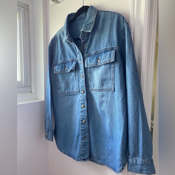Vintage Denim Overshirt - Picture 1 of 4